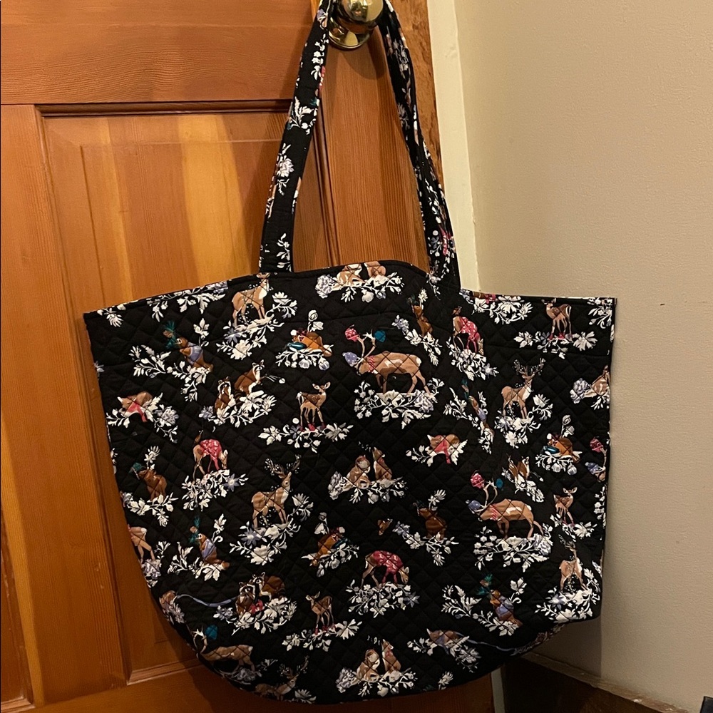 Vera Bradley Grand Tote “Merry Mischief” Print
